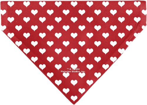 Show full view: Buckle-Down Betty Boop Seated Leg Kick Pose & Text Dog Bandana slide 2 of 6