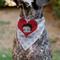 Show in main carousel: Buckle-Down Valentine's Day Betty Boop Face Heart & Text Stars Dog Bandana slide 4 of 6