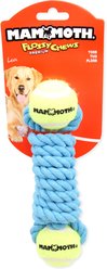 Mammoth Flossy Chews Twister Bone with Tennis Balls Tough Rope Tug Dog Toy, 7.5-in slide 2 of 3