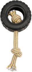Mammoth Tirebiter II Rope Dog Toy, 7-in