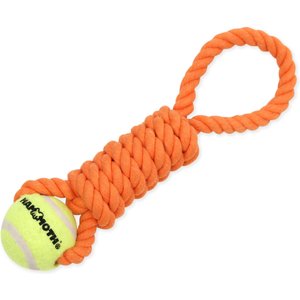 Mammoth Flossy Chews Twister Pull Knot Tough Rope Tug Dog Toy, 10-in