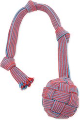 Mammoth Flossy Chews EXTRA Webbing Ball Tough Rope Tug Dog Toy, 3.25-in slide 2 of 3
