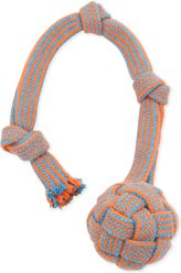 Mammoth Flossy Chews EXTRA Webbing Ball Tough Rope Tug Dog Toy, 2.5-in slide 2 of 4