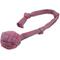 Show in main carousel: Mammoth Flossy Chews EXTRA Webbing Ball Tough Rope Tug Dog Toy, 3.25-in slide 2 of 4
