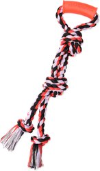 Mammoth Flossy Chews Twin Tug Tough Rope Dog Toy, 20-in