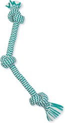 Mammoth Flossy Chews EXTRA FRESH 3 Knot Tough Rope Tug Dog Toy, 20-in