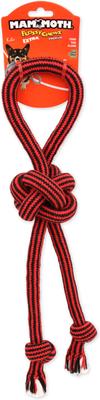 Show full view: Mammoth Flossy Chews EXTRA Double Tug Big Knot Tough Rope Dog Toy, 20-in slide 2 of 5