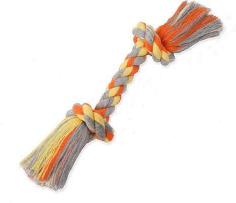 Show full view: Mammoth Flossy Chews Cotton-Blend Tough Rope Tug Dog Toy, 14-in slide 2 of 4