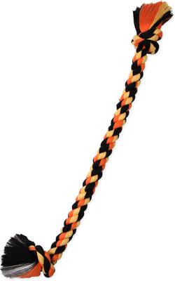 Show full view: Mammoth Flossy Chews Cotton-Blend 2 Knot Tough Rope Tug Dog Toy, 42-in slide 2 of 3
