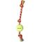 Show in main carousel: Mammoth Flossy Chews 6-in Tennis Ball Tough Rope Tug Dog Toy, 36-in slide 2 of 3