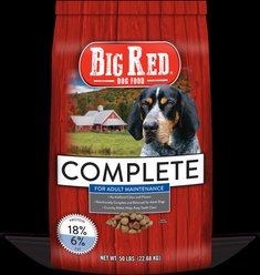 Big Red Complete Adult Meat Dry Dog Food, 50-lb bag