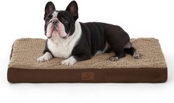 Bedsure Orthopedic Waterproof Dog & Cat Bed, Brown, Medium