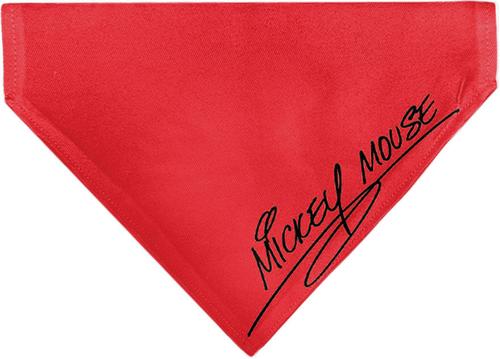 Show full view: Buckle-Down Disney Mickey Mouse Face Character Close Up Dog Bandana slide 2 of 6