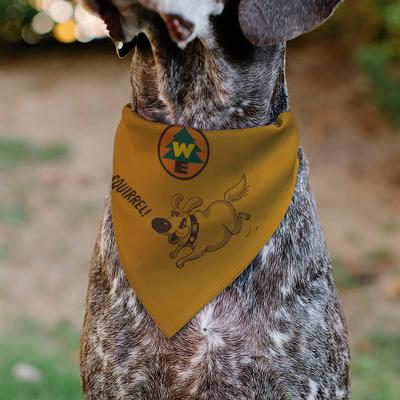 Show full view: Buckle-Down Disney Up Dug Squirrel Pose & Wilderness Explorer Badge Dog Bandana slide 4 of 6