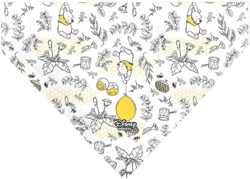 Show full view: Buckle-Down Disney Winnie the Pooh Balloon Pose & Foliage Collage Dog Bandana slide 2 of 6