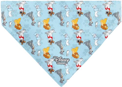 Show full view: Buckle-Down Disney Disney Dogs Group Collage Paws Dog Bandana slide 2 of 6