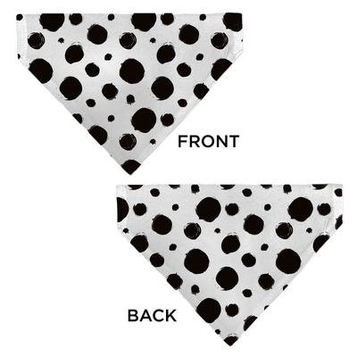 Show full view: Buckle-Down Disney 101 Dalmatians Cruella Spots White Dog Bandana slide 3 of 6