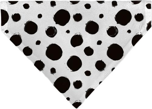 Show full view: Buckle-Down Disney 101 Dalmatians Cruella Spots White Dog Bandana slide 2 of 6