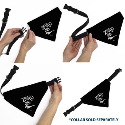 Show full view: Buckle-Down Disney Nightmare Before Christmas Zero Smiling Pose Dog Bandana slide 6 of 6