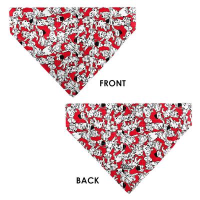 Show full view: Buckle-Down Disney 101 Dalmatians Puppies Scattered Dog Bandana slide 3 of 6