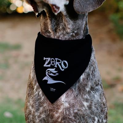 Show full view: Buckle-Down Disney Nightmare Before Christmas Zero Smiling Pose Dog Bandana slide 4 of 6
