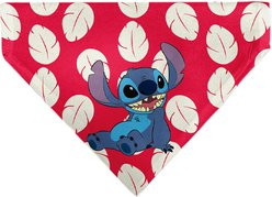 Buckle-Down Disney Lilo & Stitch Dress Leaves with Stitch Sitting Dog Bandana