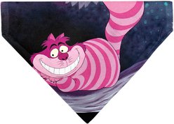 Buckle-Down Disney Alice in Wonderland Cheshire Cat Smiling Pose Dog Bandana