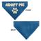 Show in main carousel: Buckle-Down Adopt Me Text & Paw Dog Bandana slide 3 of 6
