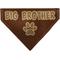 Show in main carousel: Buckle-Down Big Brother Text & Paw Dog Bandana slide 1 of 6