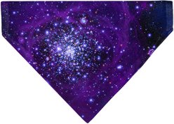 Buckle-Down Galaxy Dog Bandana, Blue