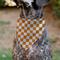 Show in main carousel: Buckle-Down Checker Dog Bandana, Orange & White slide 4 of 6