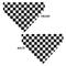 Show in main carousel: Buckle-Down Checker Dog Bandana, Black & White slide 4 of 7