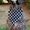 Show in main carousel: Buckle-Down Checker Dog Bandana, Black & White slide 6 of 7