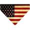Show in main carousel: Buckle-Down Vintage US Flag Repeat Dog Bandana slide 2 of 6