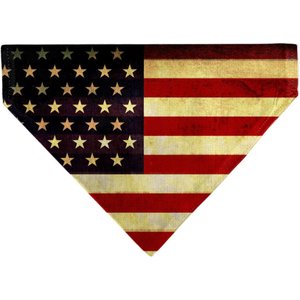 Buckle-Down Vintage US Flag Repeat Dog Bandana
