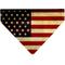 Show in main carousel: Buckle-Down Vintage US Flag Repeat Dog Bandana slide 1 of 6