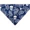Show in main carousel: Buckle-Down Bandana Skulls Dog Bandana, Blue & White slide 1 of 7
