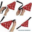 Show in main carousel: Buckle-Down Bandana Skulls Dog Bandana, Red & White slide 6 of 6