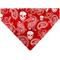 Show in main carousel: Buckle-Down Bandana Skulls Dog Bandana, Red & White slide 1 of 6