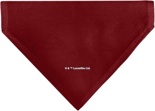 Show full view: Buckle-Down Star Wars Trooper Text & Stormtrooper Pop Art Dog Bandana slide 2 of 6