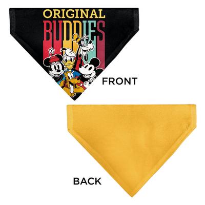 Show full view: Buckle-Down Disney Disney Fab Five Original Buddies Group Pose Dog Bandana slide 4 of 7