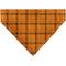 Show in main carousel: Buckle-Down Christmas Holiday Thanksgiving Plaid Personalized Dog Bandana slide 2 of 6