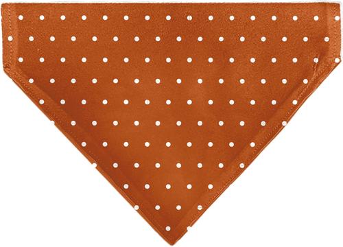 Show full view: Buckle-Down Christmas Holiday Thanksgiving Mini Polka Dots Personalized Dog Bandana slide 2 of 5