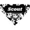 Show in main carousel: Buckle-Down Halloween Ghosts Scattered Personalized Dog Bandana slide 1 of 6