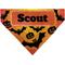 Show in main carousel: Buckle-Down Halloween Bats, Jack O Lanterns & Pumpkins Personalized Dog Bandana slide 1 of 6