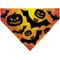 Show in main carousel: Buckle-Down Halloween Bats, Jack O Lanterns & Pumpkins Personalized Dog Bandana slide 2 of 6