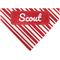 Show in main carousel: Buckle-Down Christmas Holiday Candy Cane Stripe Personalized Dog Bandana slide 1 of 6