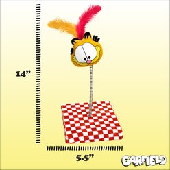 Garfield Plush Spring Action Cat Teaser Toy slide 2 of 6