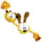 Show in main carousel: Garfield Garfield & Odie Dog Plush Rope Toy slide 1 of 7
