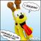 Show in main carousel: Garfield Odie Squeaky Dog Plush Toy slide 2 of 6